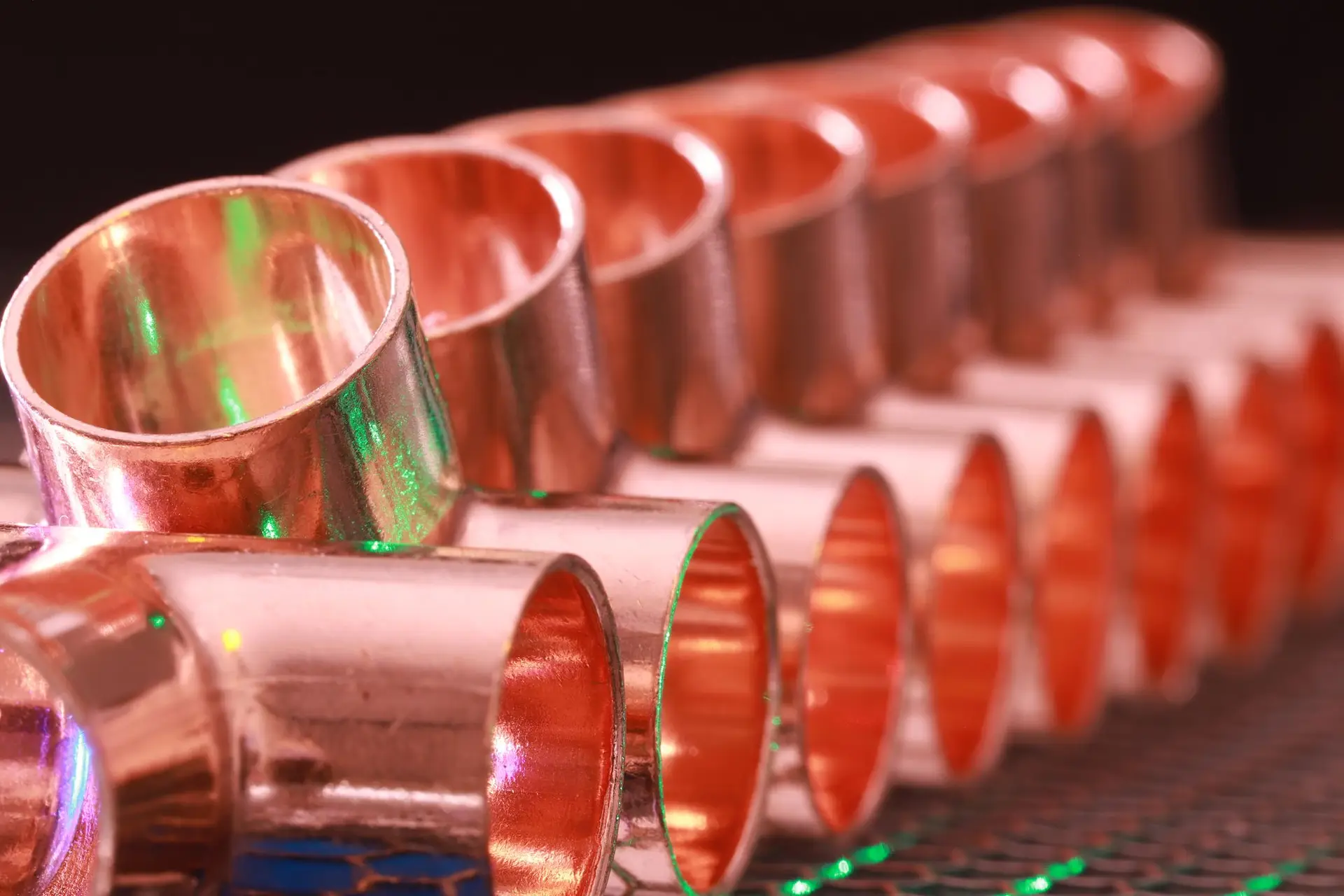 Copper tubing and fittings